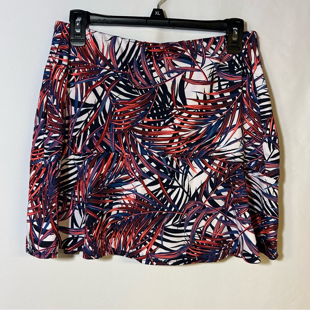 Tail White Label Skort Tropical Print Women's size Small golf tennis athleisure